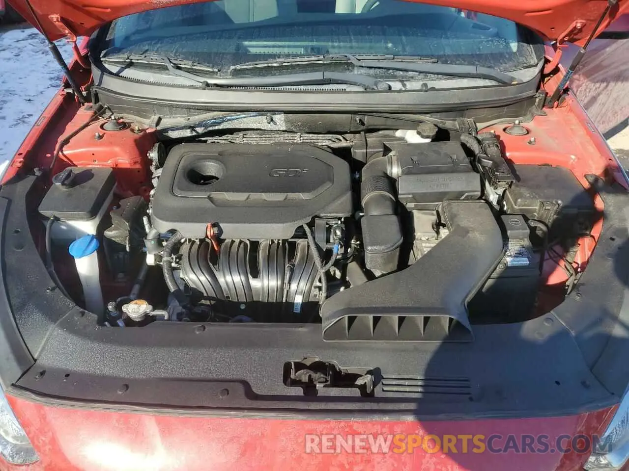 11 Photograph of a damaged car 5NPE24AFXKH798412 HYUNDAI SONATA 2019