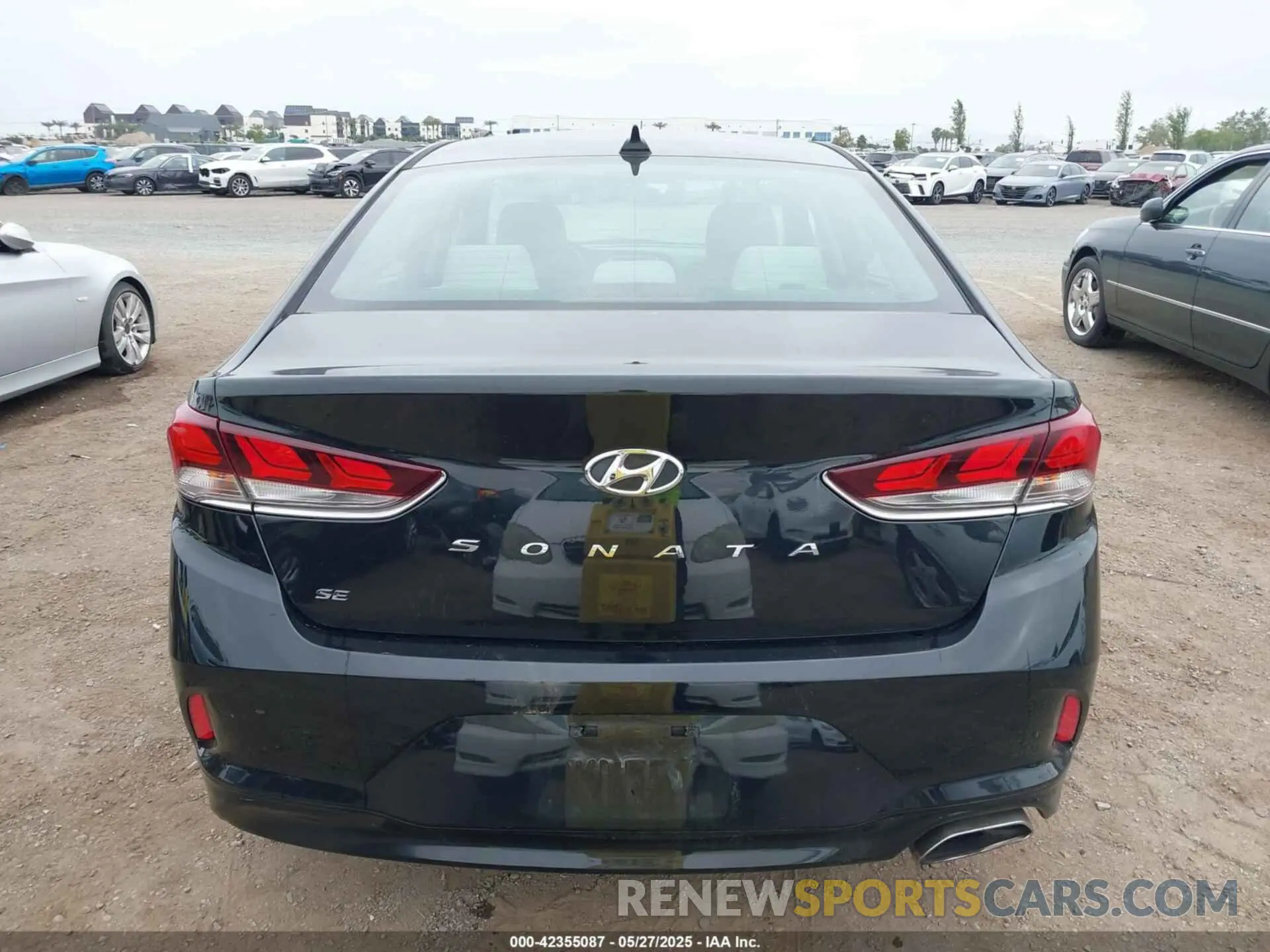 16 Photograph of a damaged car 5NPE24AFXKH802555 HYUNDAI SONATA 2019