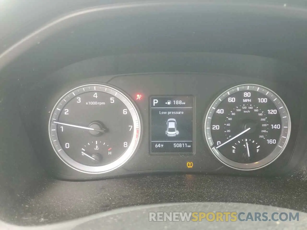 9 Photograph of a damaged car 5NPE24AFXKH805522 HYUNDAI SONATA 2019