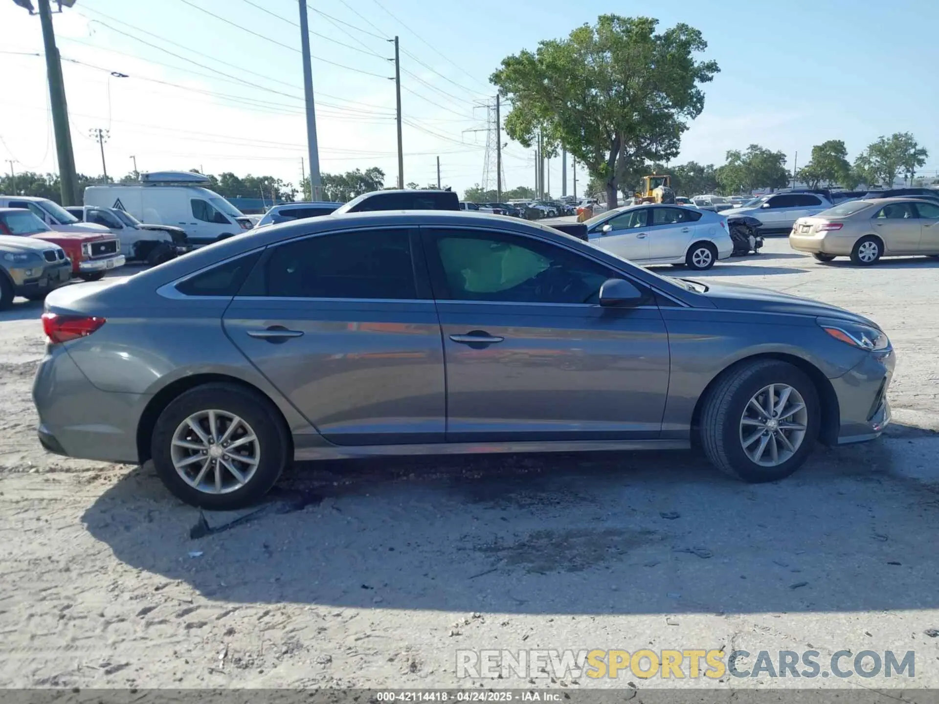 13 Photograph of a damaged car 5NPE24AFXKH812938 HYUNDAI SONATA 2019