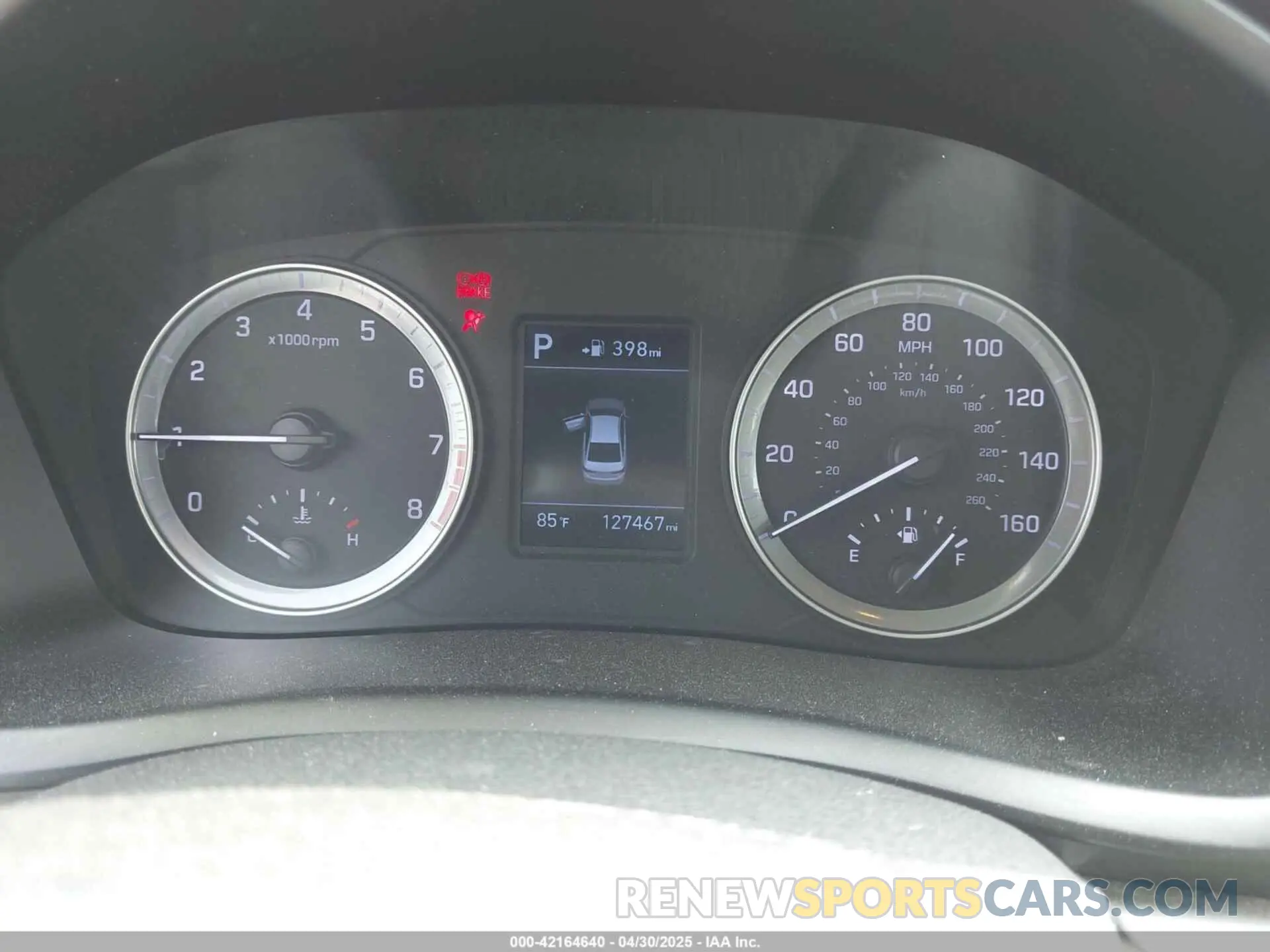 7 Photograph of a damaged car 5NPE24AFXKH814401 HYUNDAI SONATA 2019