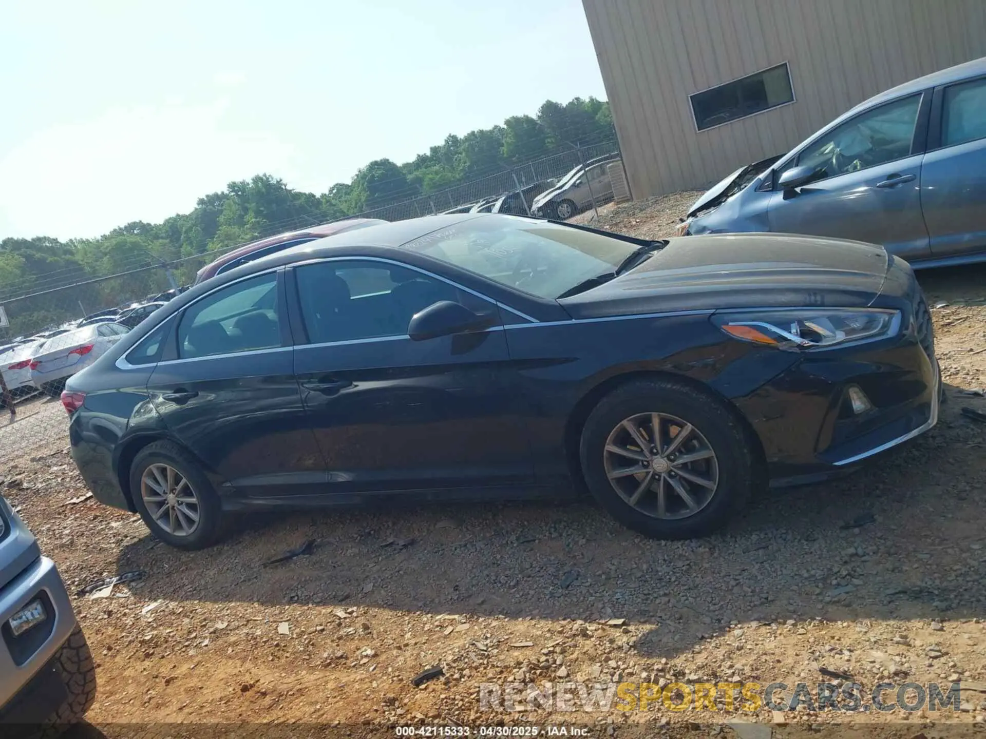 13 Photograph of a damaged car 5NPE24AFXKH819257 HYUNDAI SONATA 2019