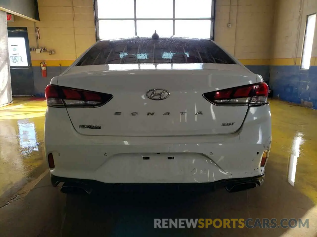 6 Photograph of a damaged car 5NPE34AB2KH768203 HYUNDAI SONATA 2019