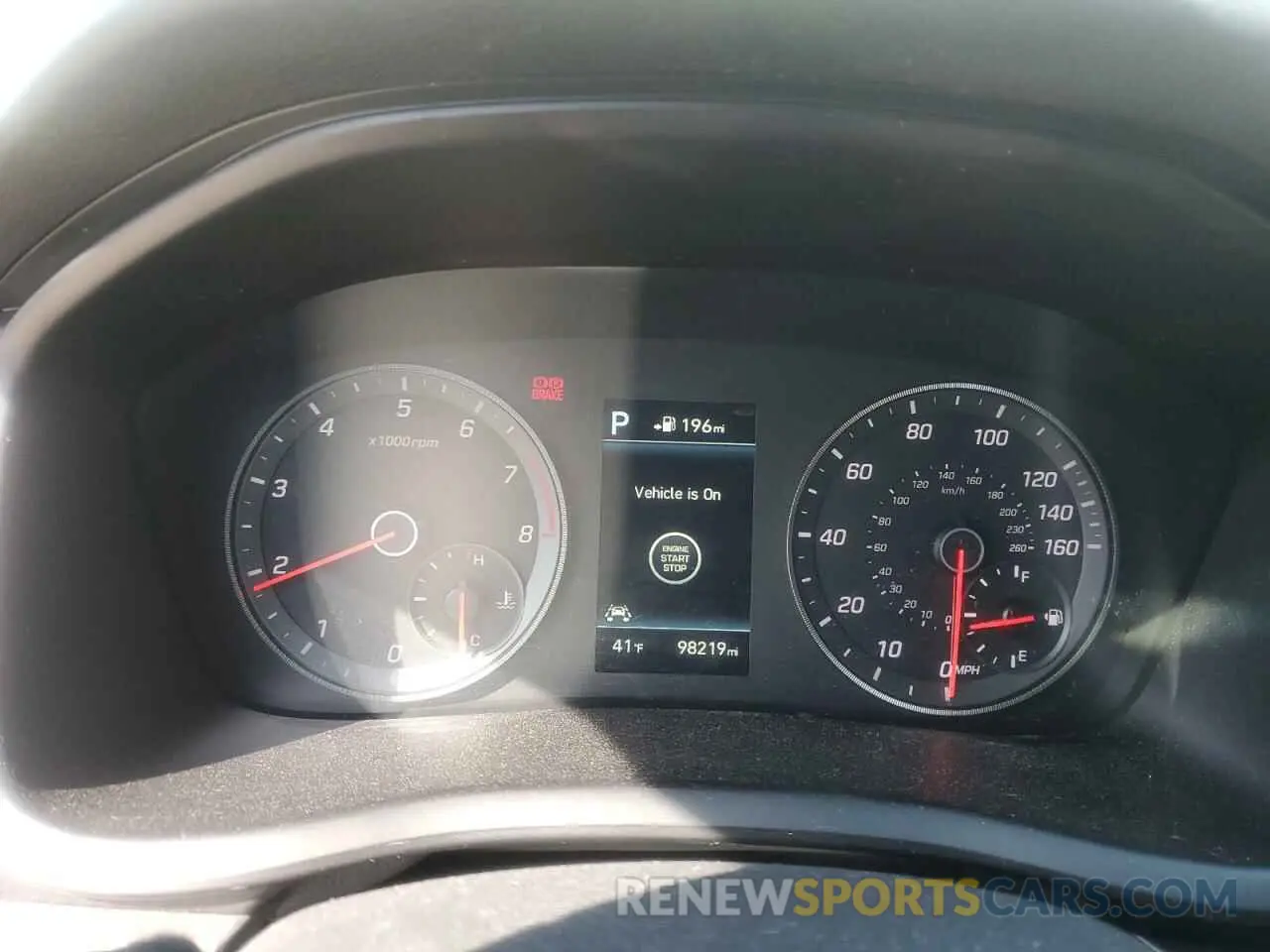 9 Photograph of a damaged car 5NPE34AB2KH768203 HYUNDAI SONATA 2019