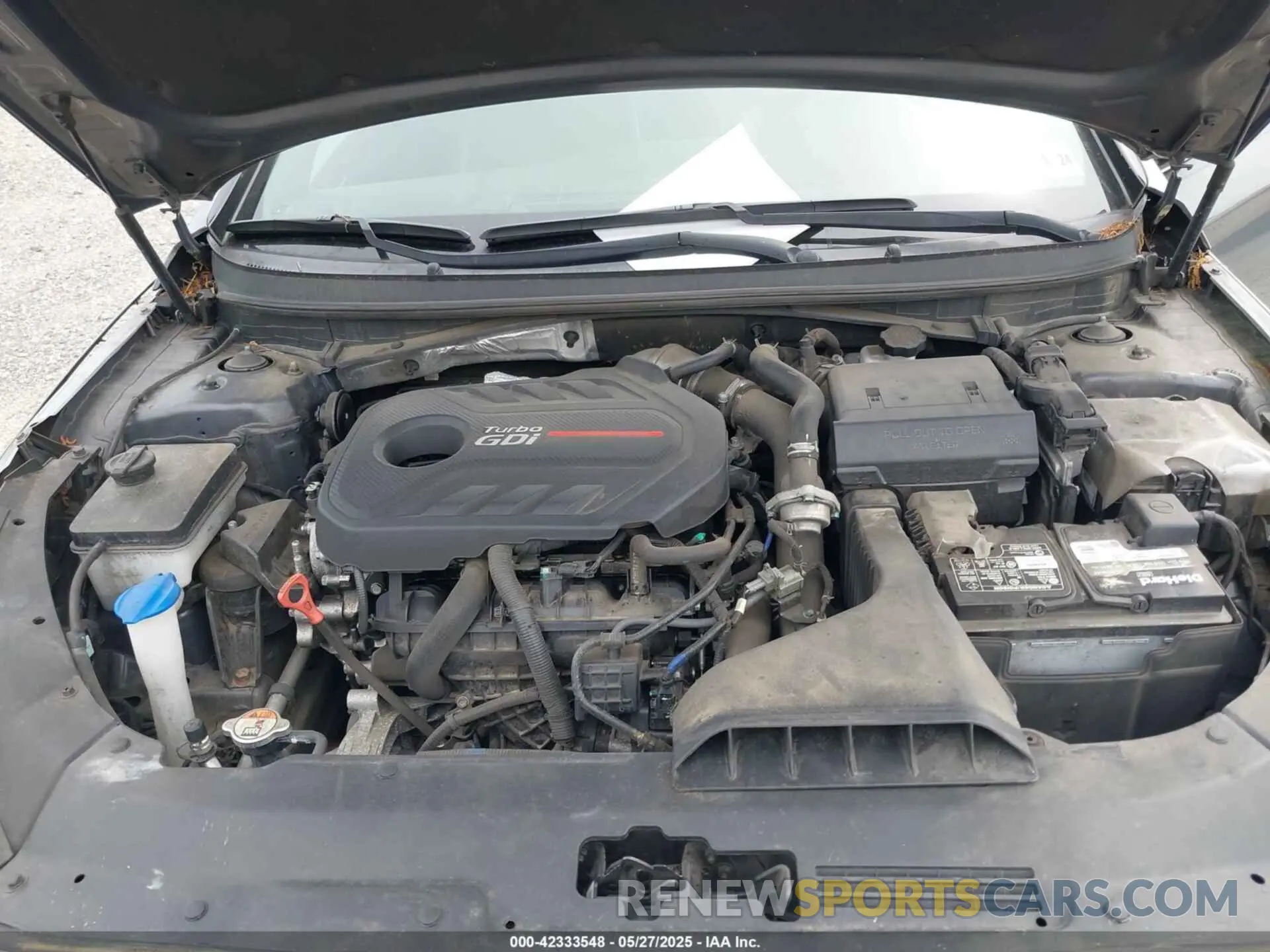 10 Photograph of a damaged car 5NPE34AB4KH729225 HYUNDAI SONATA 2019