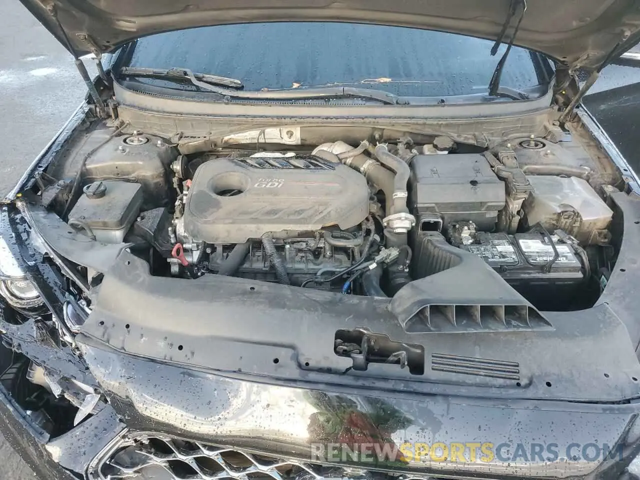 11 Photograph of a damaged car 5NPE34AB7KH754202 HYUNDAI SONATA 2019