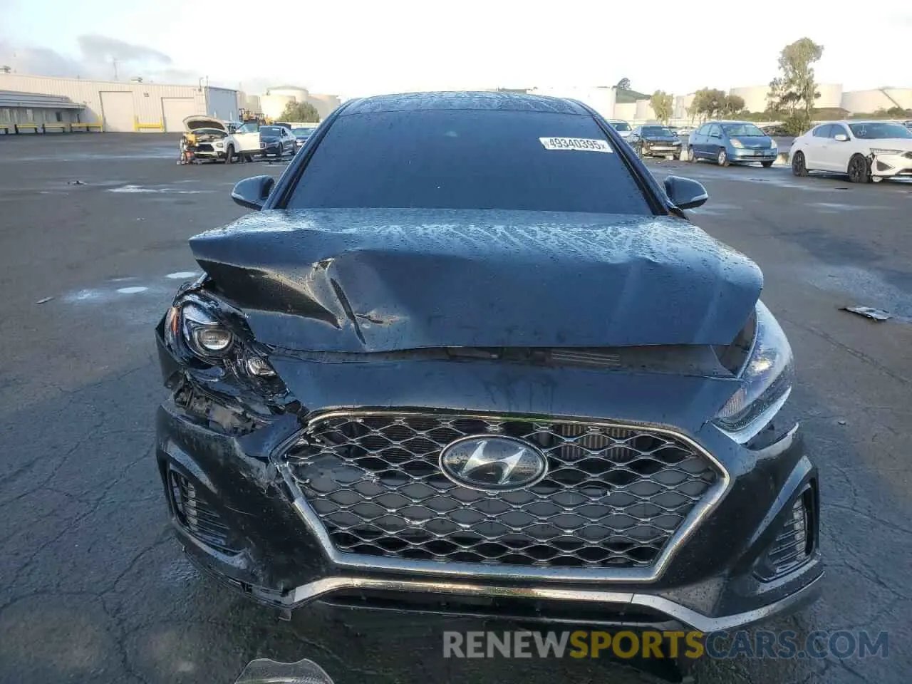 5 Photograph of a damaged car 5NPE34AB7KH754202 HYUNDAI SONATA 2019