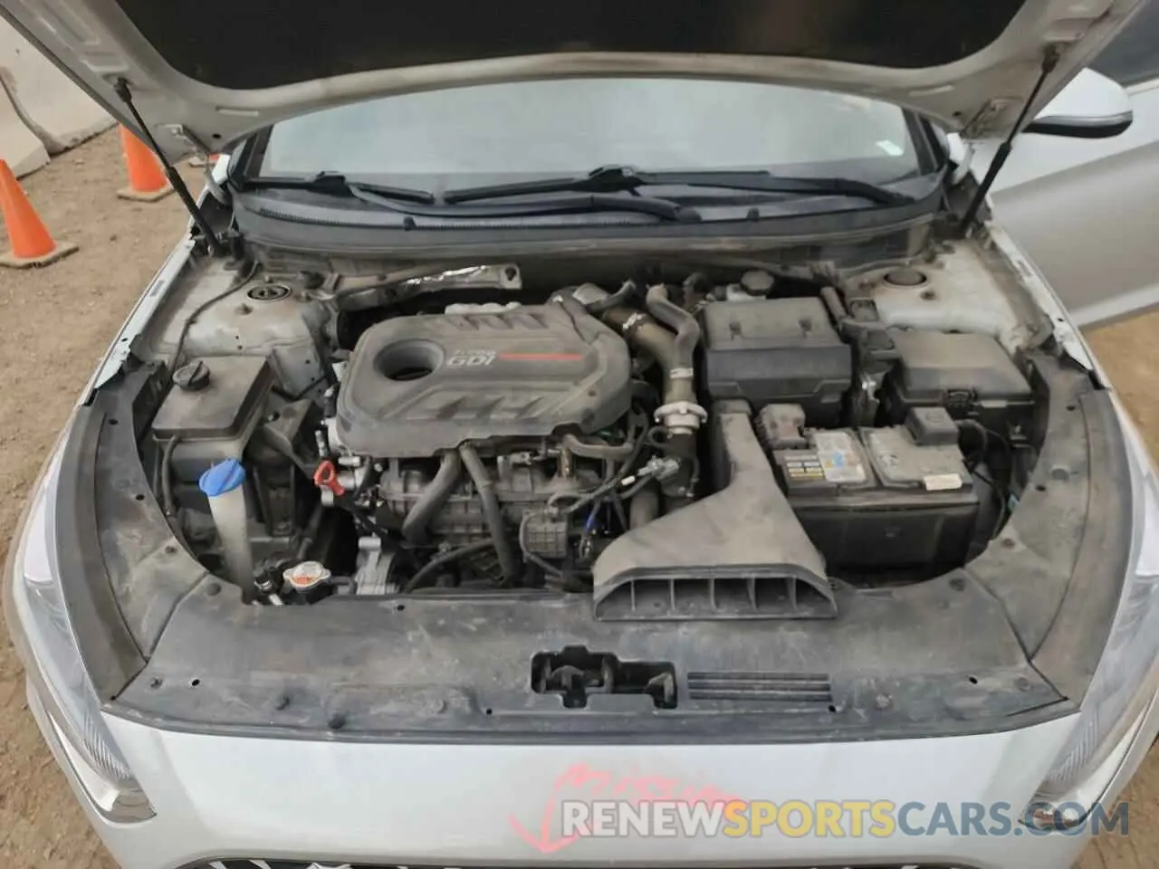 11 Photograph of a damaged car 5NPE34AB8KH799584 HYUNDAI SONATA 2019