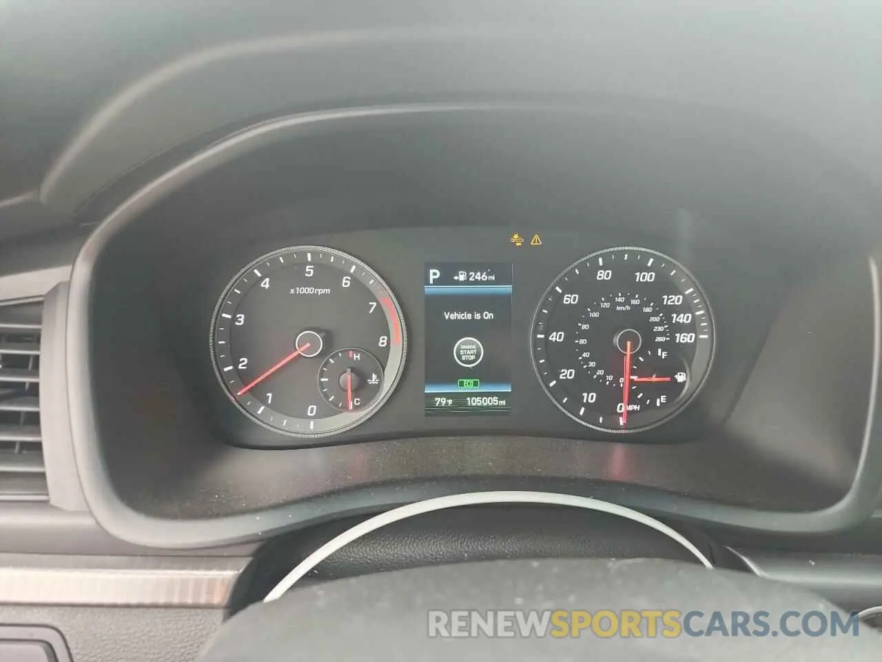 9 Photograph of a damaged car 5NPE34AB8KH799584 HYUNDAI SONATA 2019