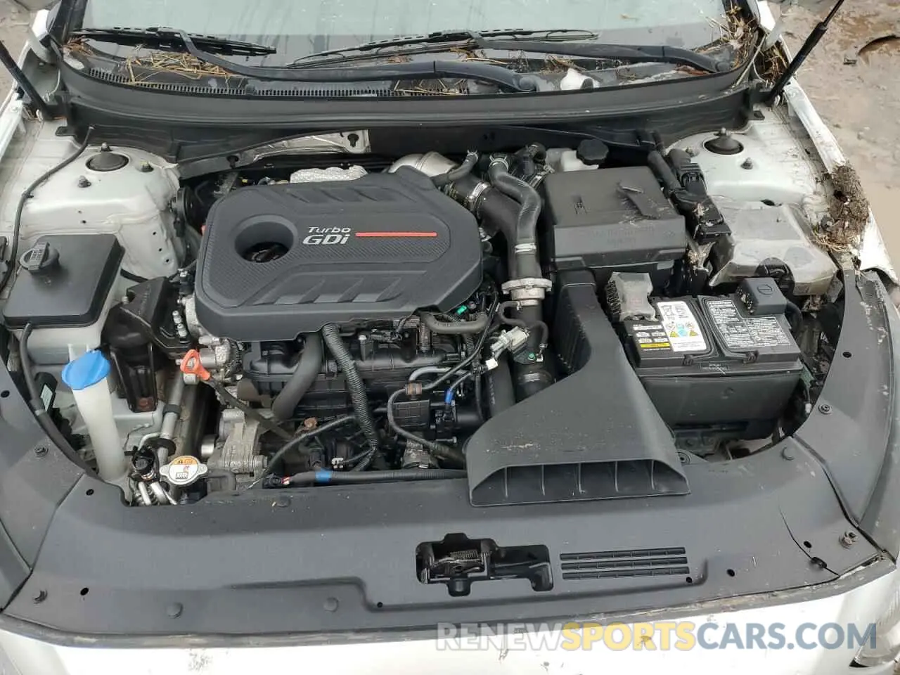 11 Photograph of a damaged car 5NPE34ABXKH795052 HYUNDAI SONATA 2019