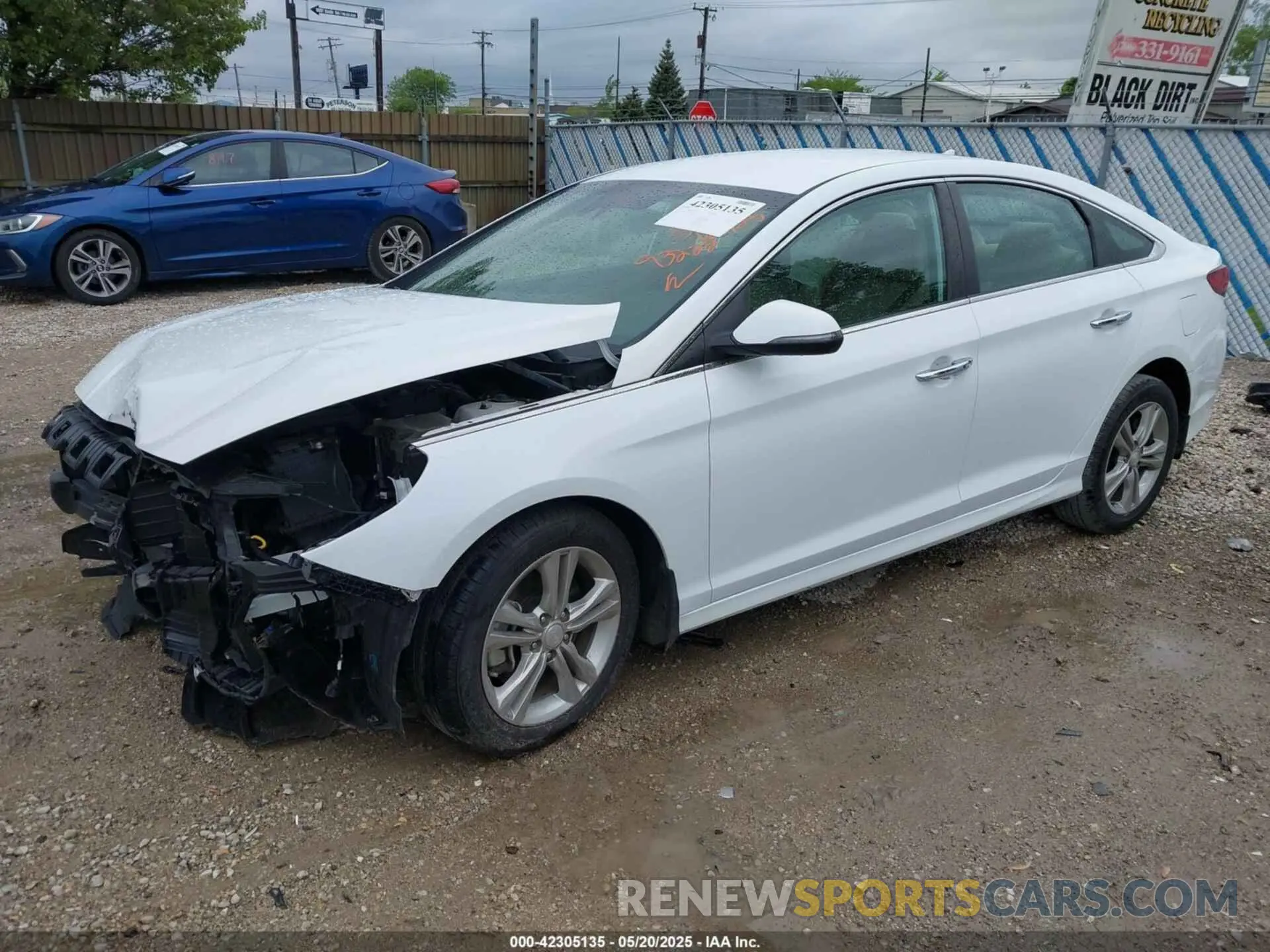 2 Photograph of a damaged car 5NPE34AF0KH734540 HYUNDAI SONATA 2019