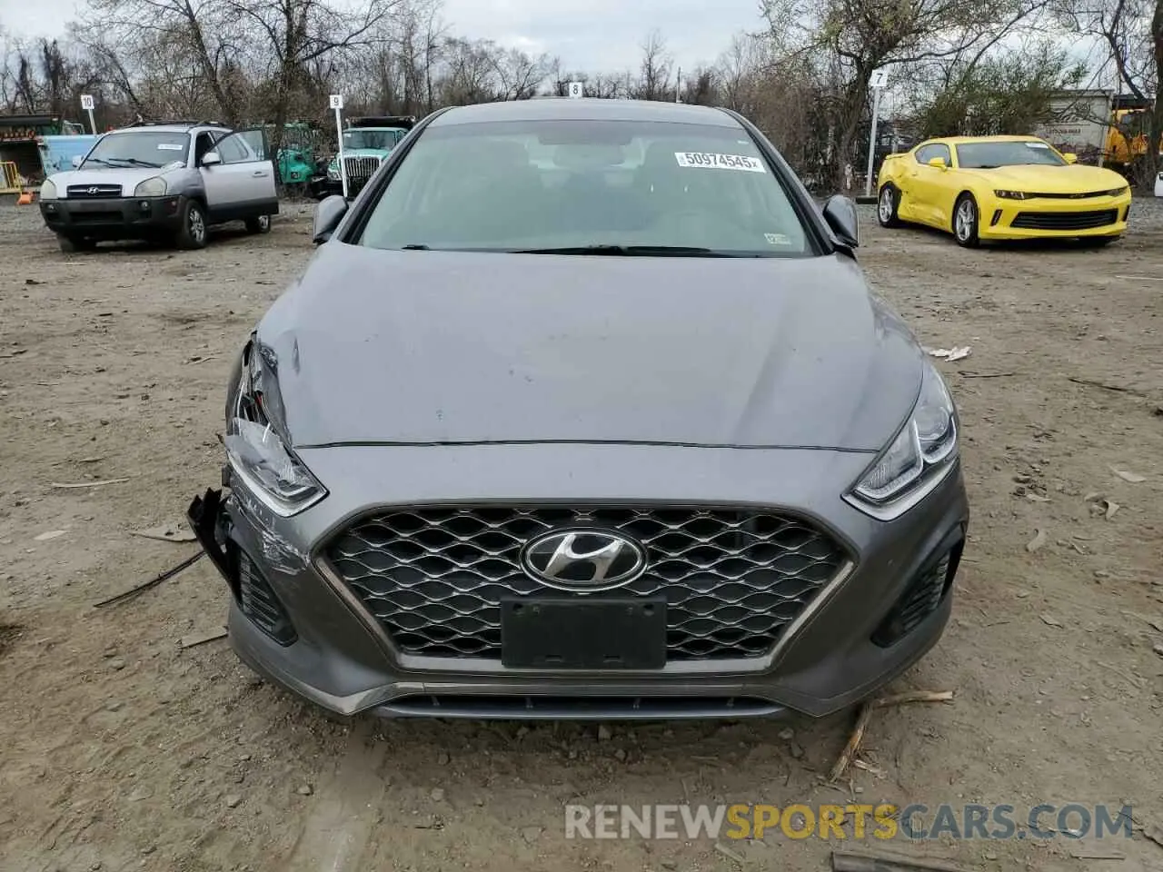 5 Photograph of a damaged car 5NPE34AF0KH749412 HYUNDAI SONATA 2019
