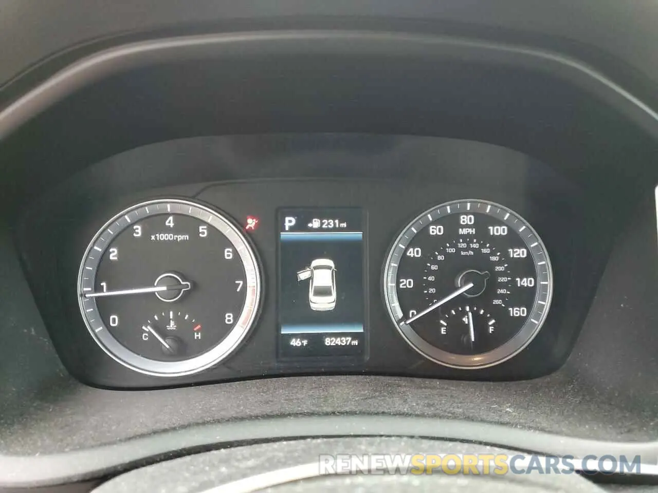 9 Photograph of a damaged car 5NPE34AF0KH749412 HYUNDAI SONATA 2019