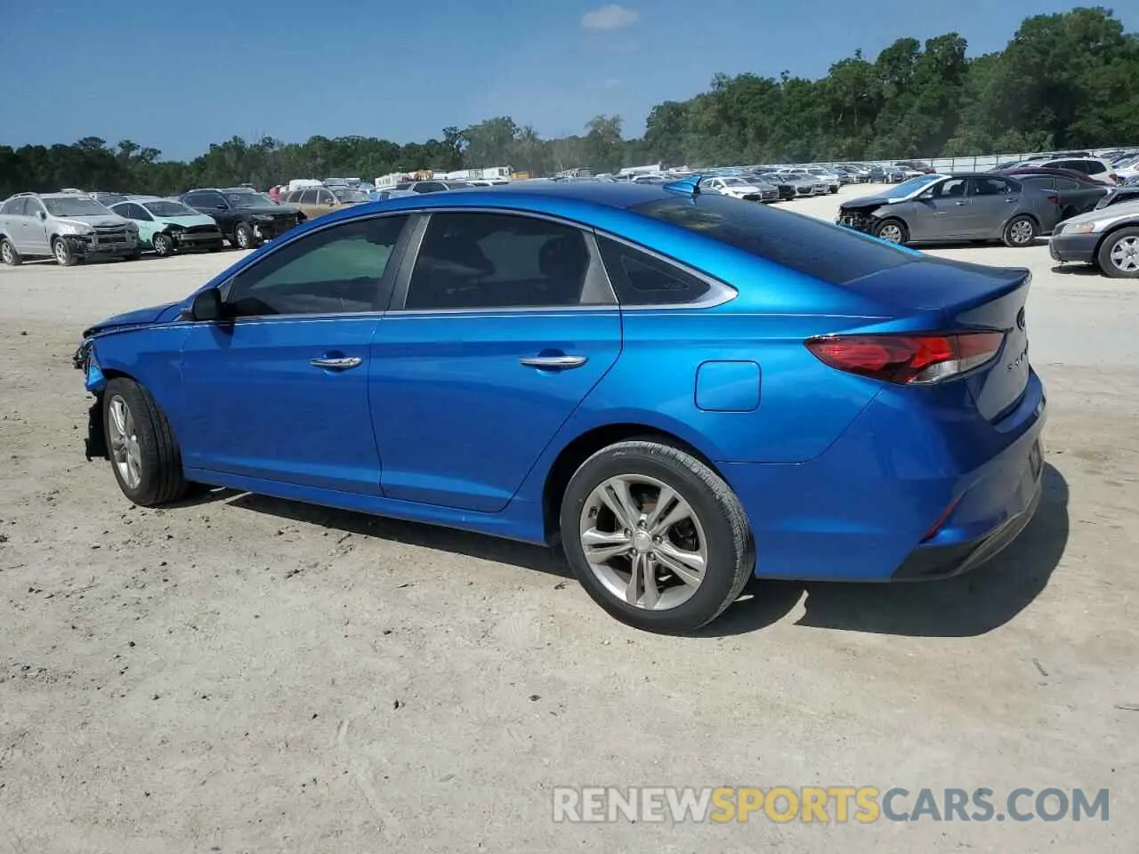 2 Photograph of a damaged car 5NPE34AF0KH750219 HYUNDAI SONATA 2019