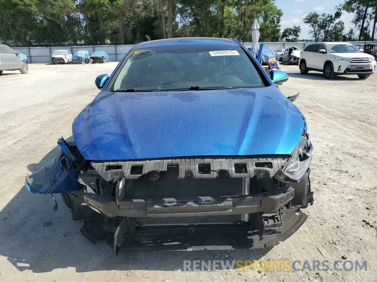 5 Photograph of a damaged car 5NPE34AF0KH750219 HYUNDAI SONATA 2019