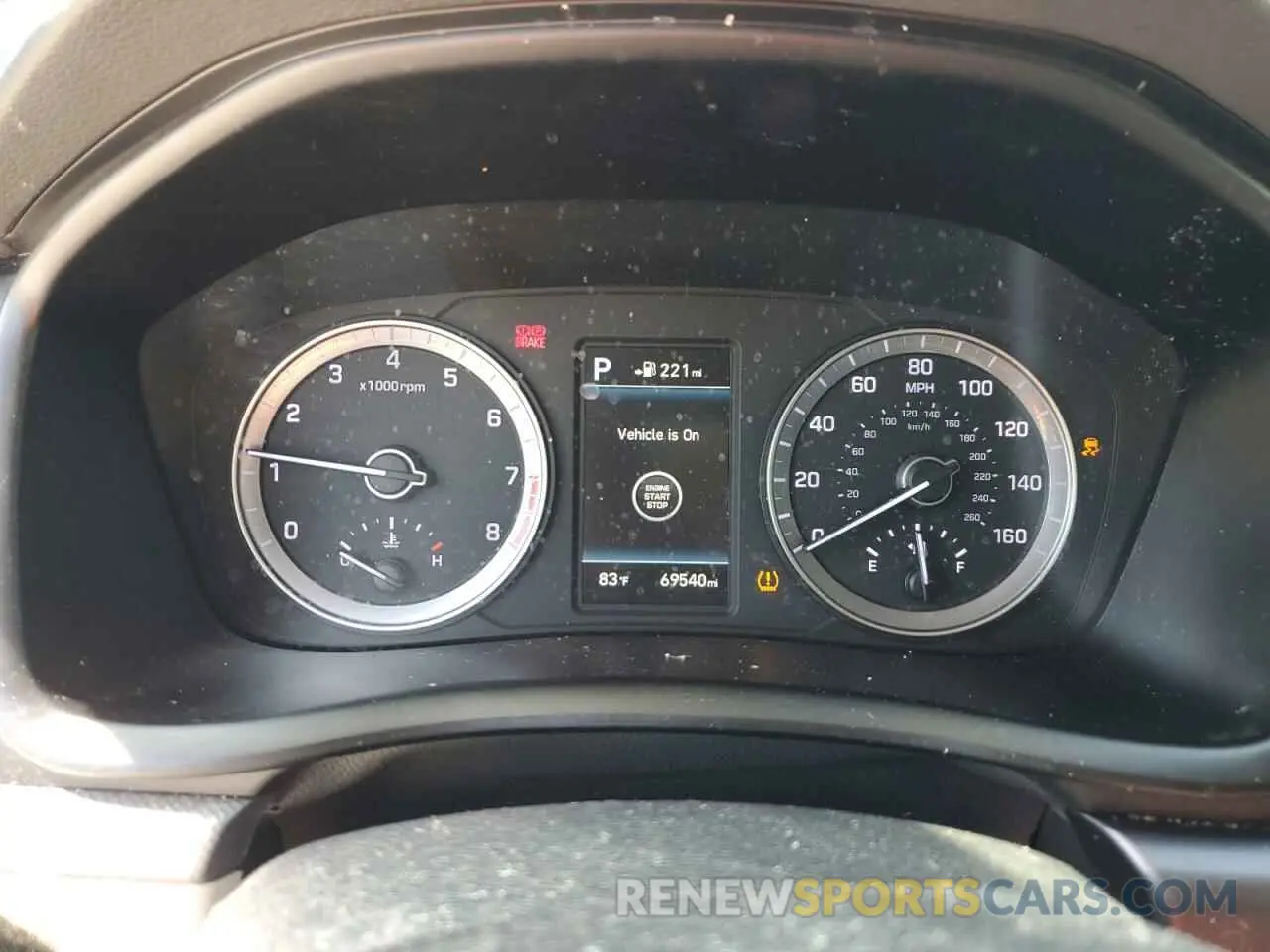 9 Photograph of a damaged car 5NPE34AF0KH750219 HYUNDAI SONATA 2019