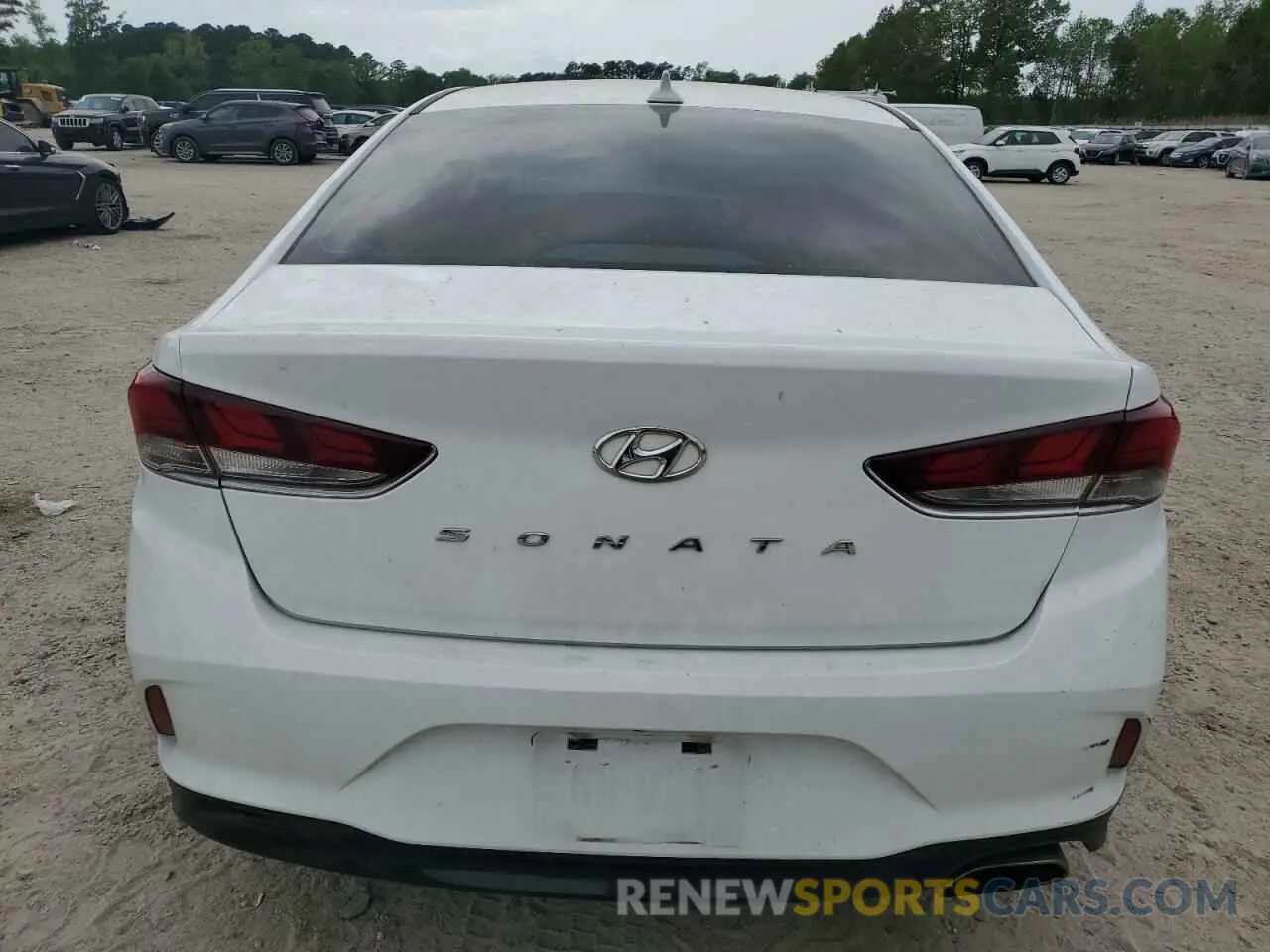 6 Photograph of a damaged car 5NPE34AF0KH754383 HYUNDAI SONATA 2019