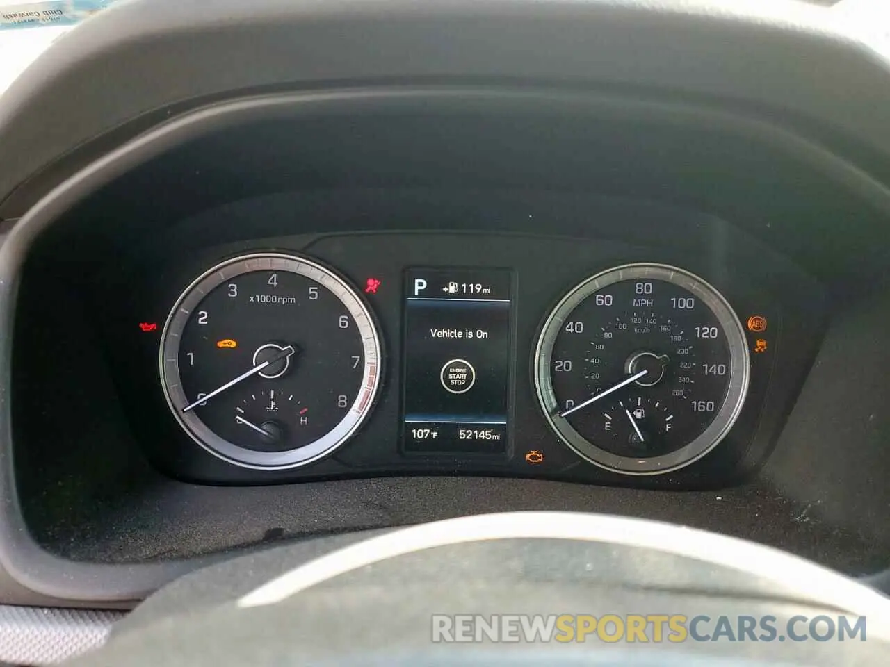 9 Photograph of a damaged car 5NPE34AF0KH764265 HYUNDAI SONATA 2019