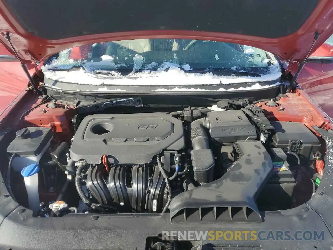 11 Photograph of a damaged car 5NPE34AF0KH776304 HYUNDAI SONATA 2019