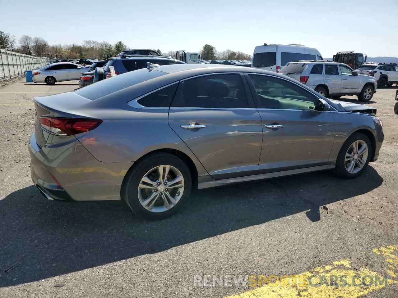 3 Photograph of a damaged car 5NPE34AF0KH781437 HYUNDAI SONATA 2019