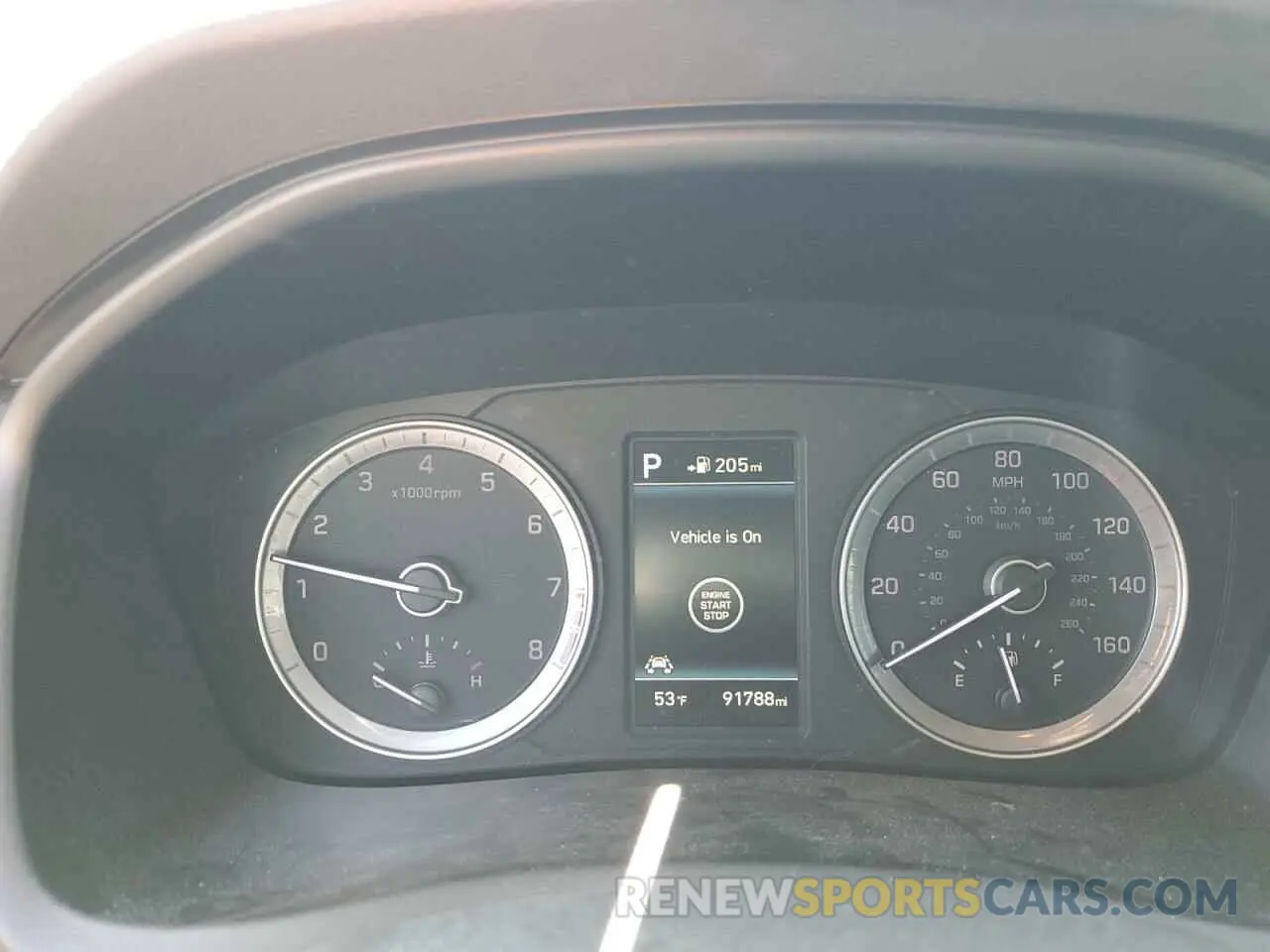 9 Photograph of a damaged car 5NPE34AF0KH781437 HYUNDAI SONATA 2019
