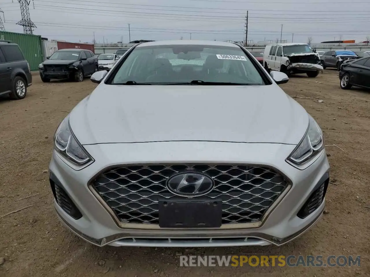 5 Photograph of a damaged car 5NPE34AF0KH809401 HYUNDAI SONATA 2019