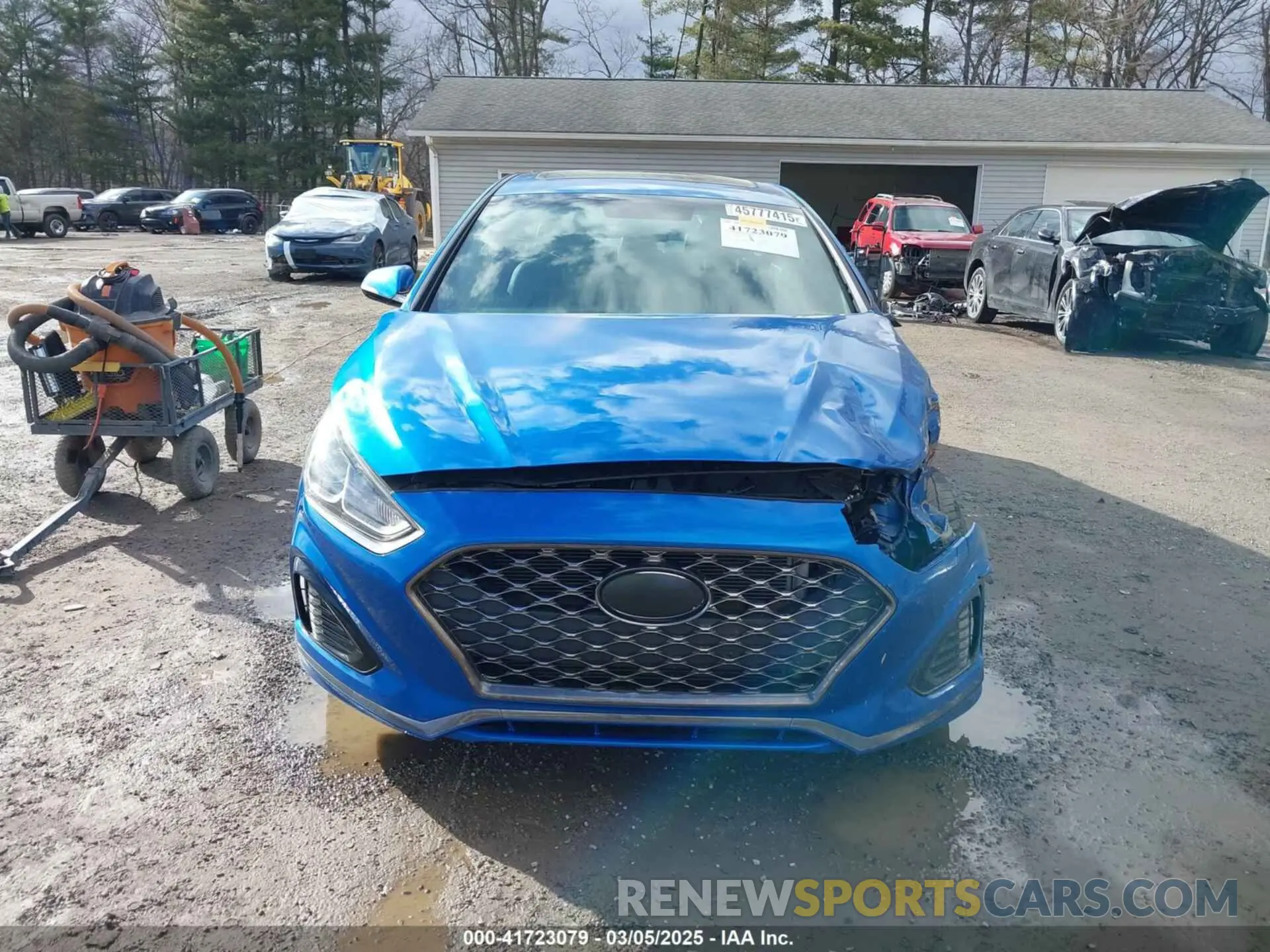 12 Photograph of a damaged car 5NPE34AF1KH736264 HYUNDAI SONATA 2019