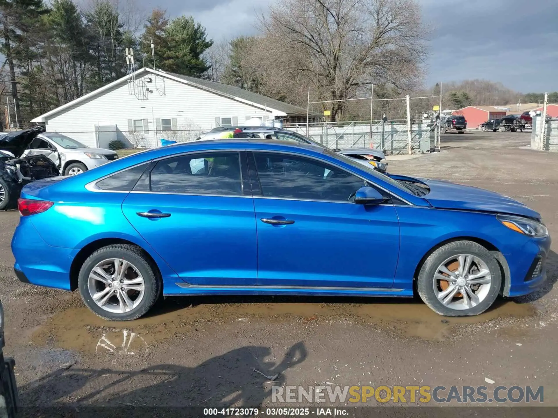 13 Photograph of a damaged car 5NPE34AF1KH736264 HYUNDAI SONATA 2019