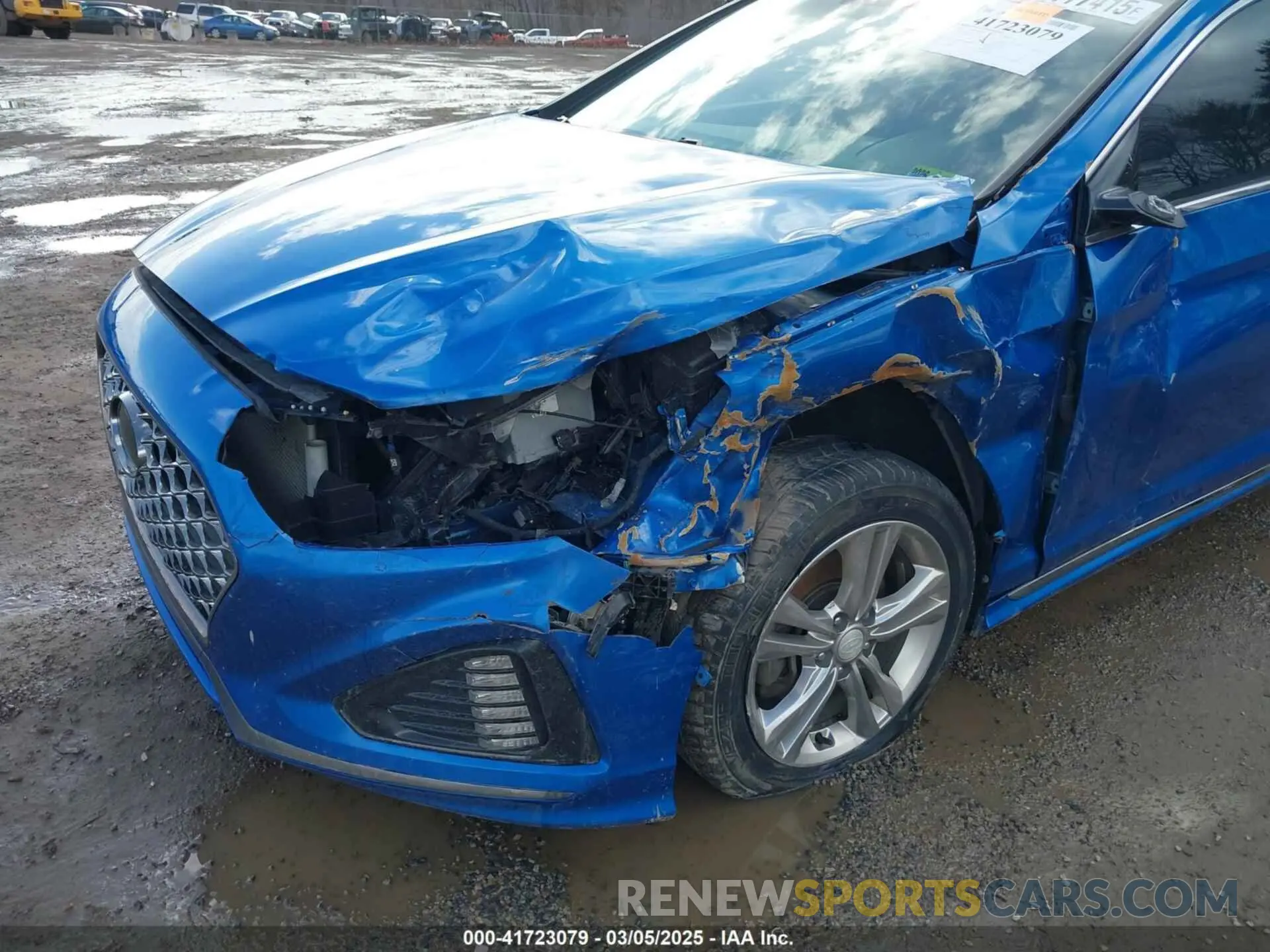 6 Photograph of a damaged car 5NPE34AF1KH736264 HYUNDAI SONATA 2019