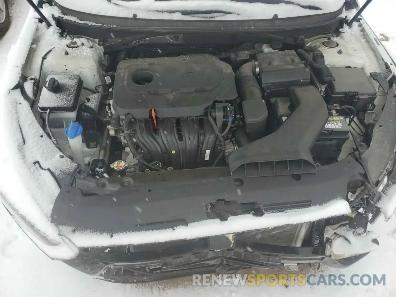 11 Photograph of a damaged car 5NPE34AF1KH738256 HYUNDAI SONATA 2019