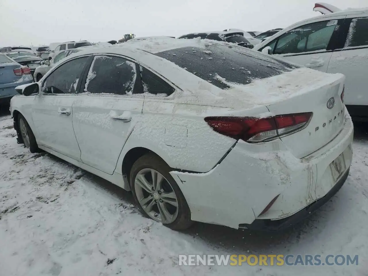 2 Photograph of a damaged car 5NPE34AF1KH738256 HYUNDAI SONATA 2019