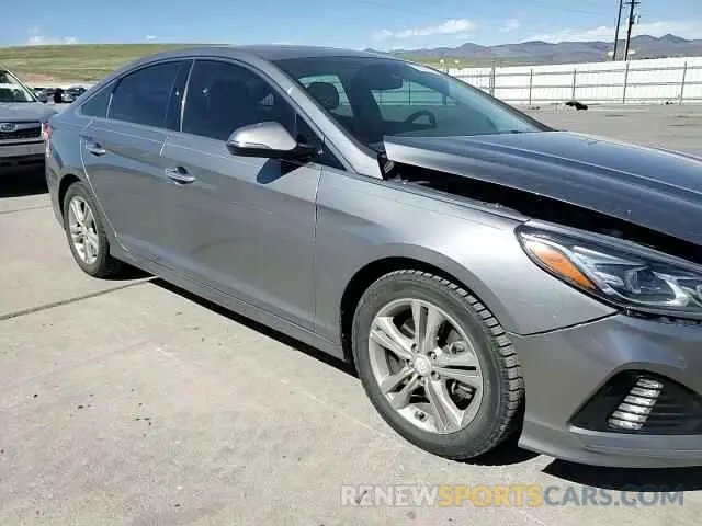 10 Photograph of a damaged car 5NPE34AF1KH753274 HYUNDAI SONATA 2019