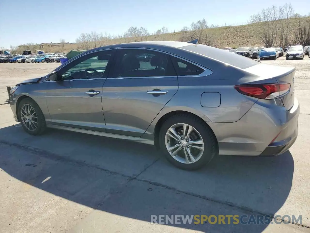 2 Photograph of a damaged car 5NPE34AF1KH753274 HYUNDAI SONATA 2019