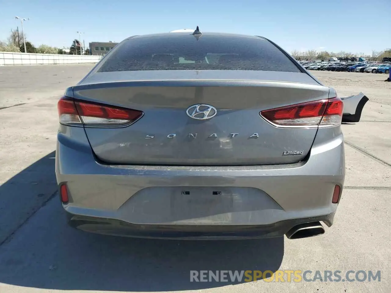 6 Photograph of a damaged car 5NPE34AF1KH753274 HYUNDAI SONATA 2019