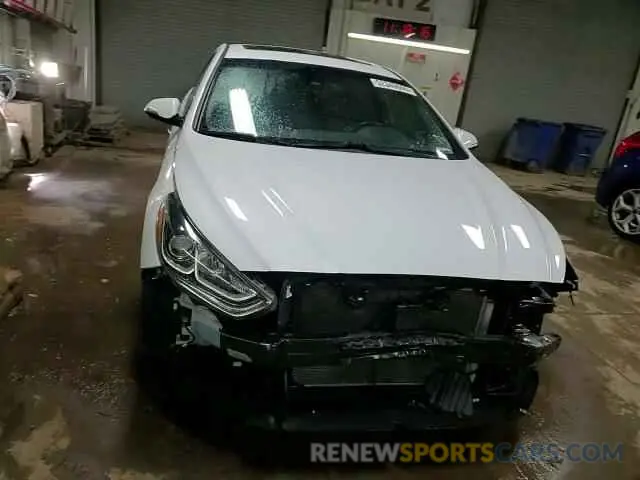 14 Photograph of a damaged car 5NPE34AF1KH767384 HYUNDAI SONATA 2019