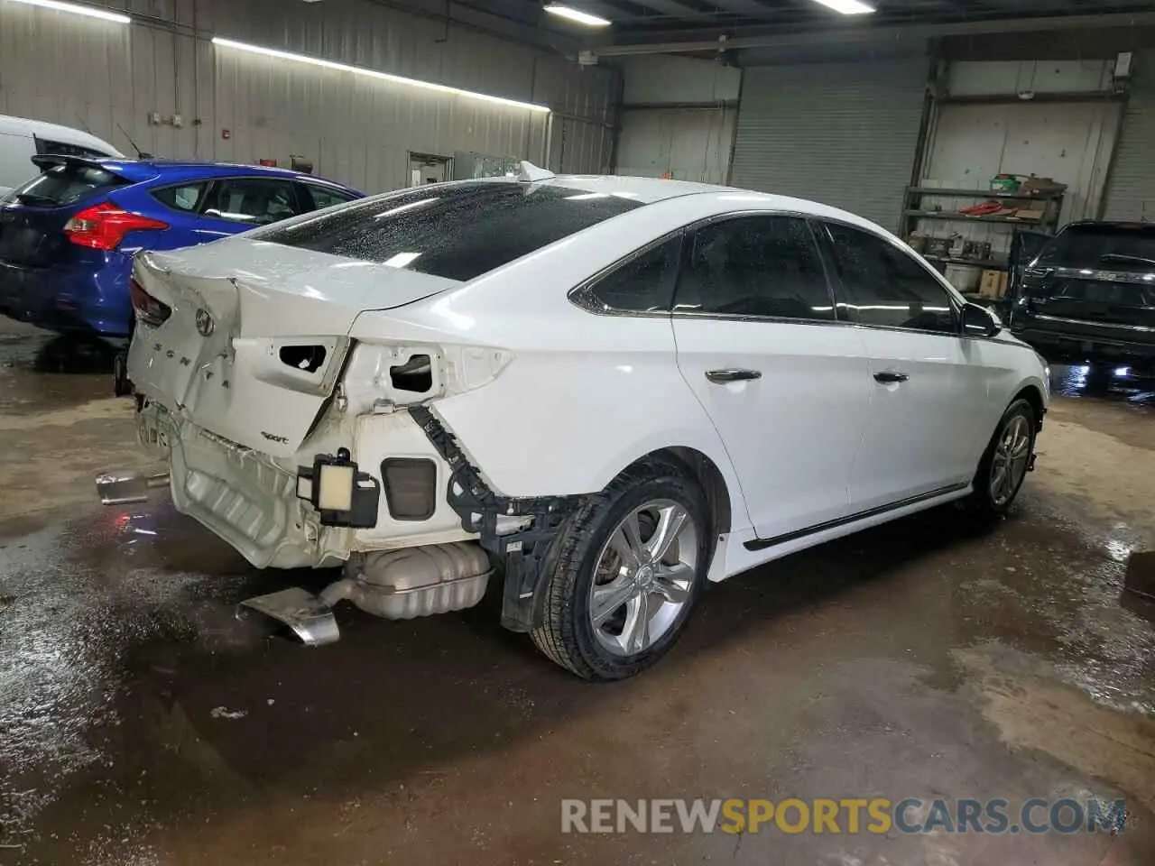 3 Photograph of a damaged car 5NPE34AF1KH767384 HYUNDAI SONATA 2019