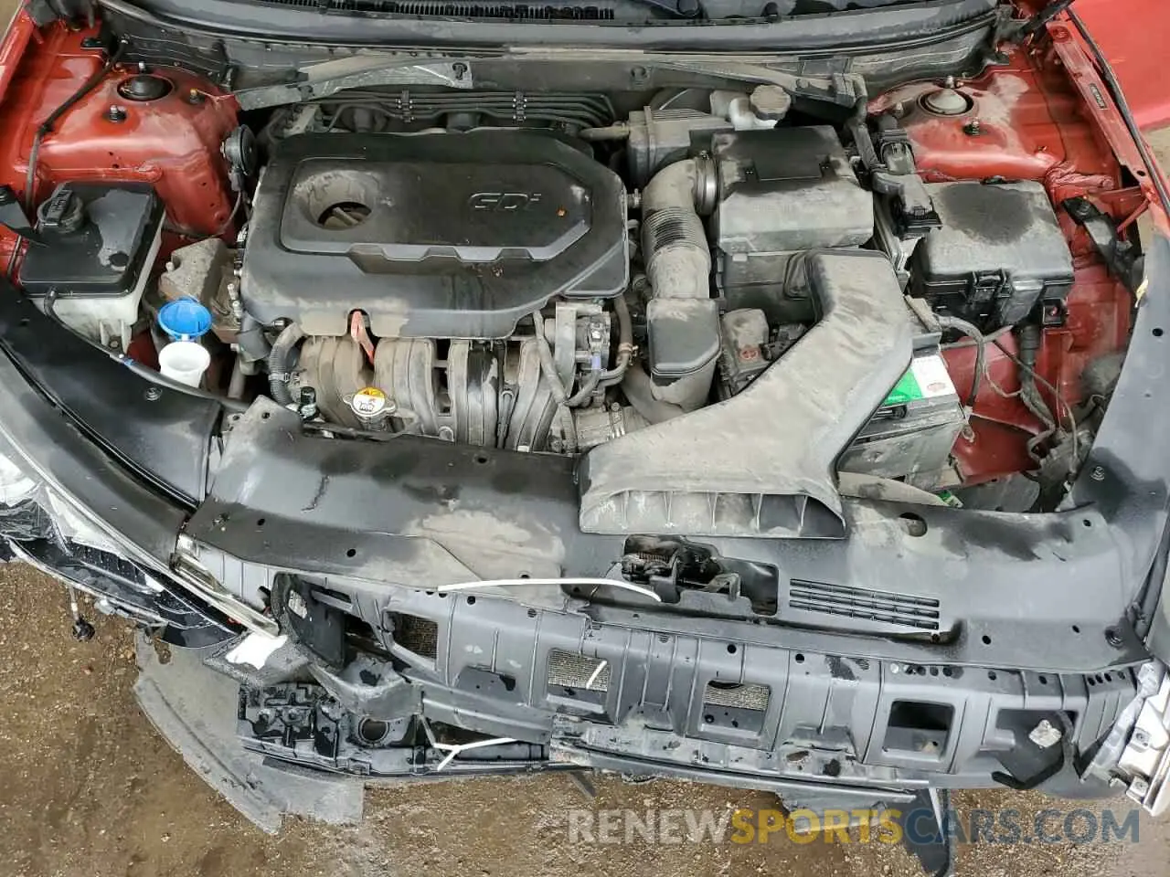 11 Photograph of a damaged car 5NPE34AF1KH770012 HYUNDAI SONATA 2019