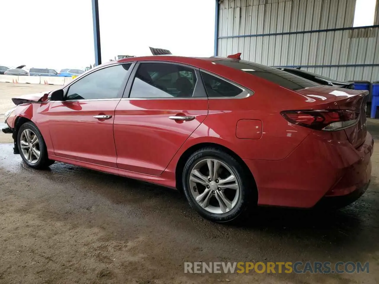 2 Photograph of a damaged car 5NPE34AF1KH770012 HYUNDAI SONATA 2019