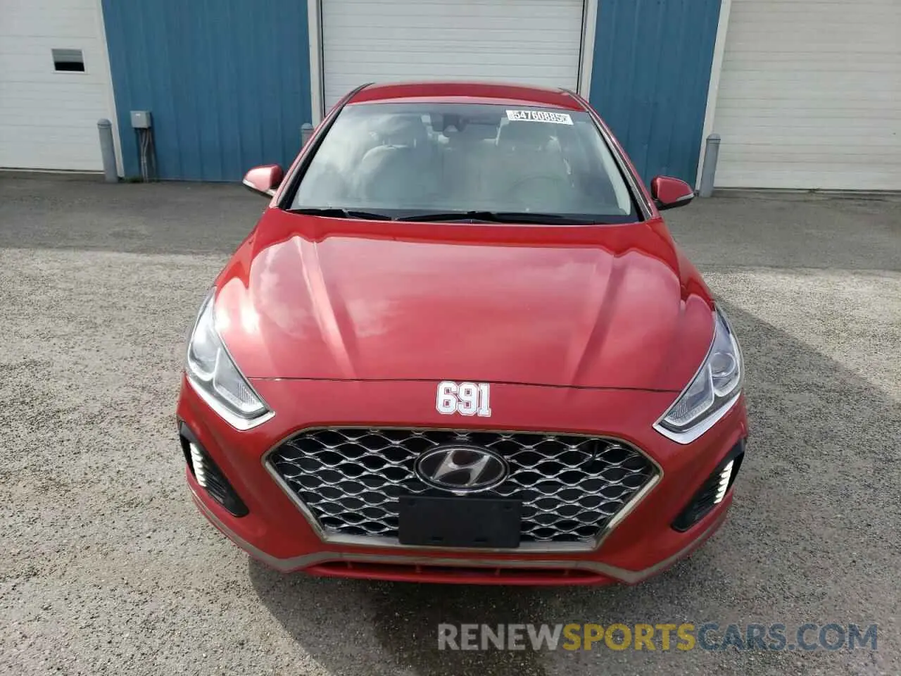 5 Photograph of a damaged car 5NPE34AF1KH783164 HYUNDAI SONATA 2019