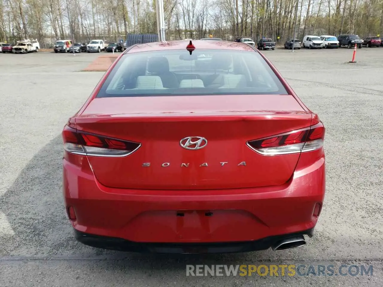 6 Photograph of a damaged car 5NPE34AF1KH783164 HYUNDAI SONATA 2019