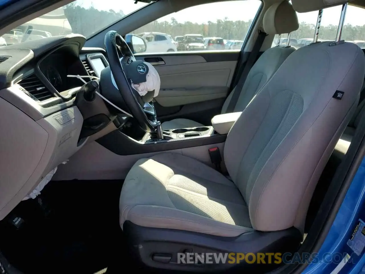 7 Photograph of a damaged car 5NPE34AF1KH783228 HYUNDAI SONATA 2019