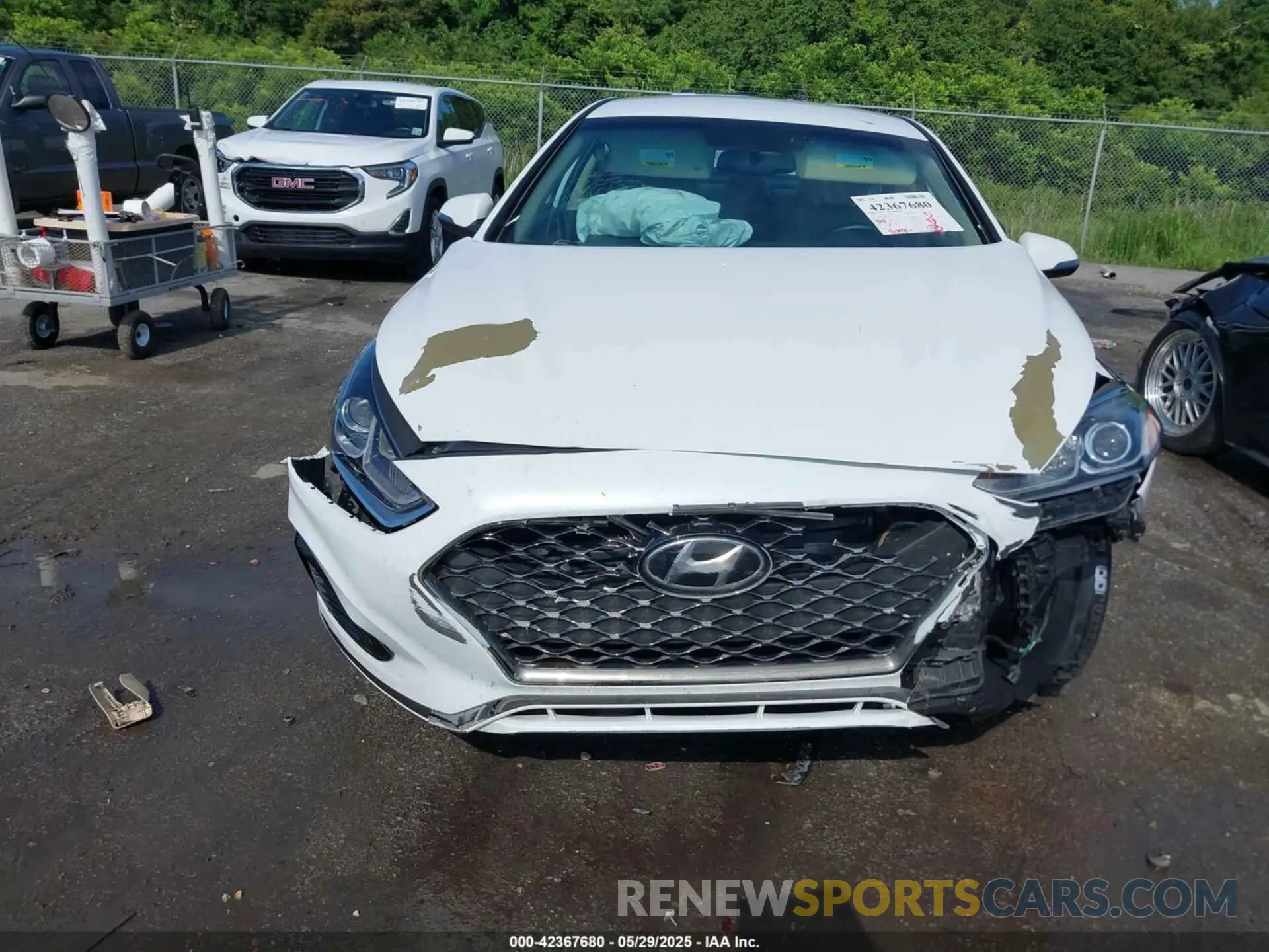 6 Photograph of a damaged car 5NPE34AF1KH785237 HYUNDAI SONATA 2019