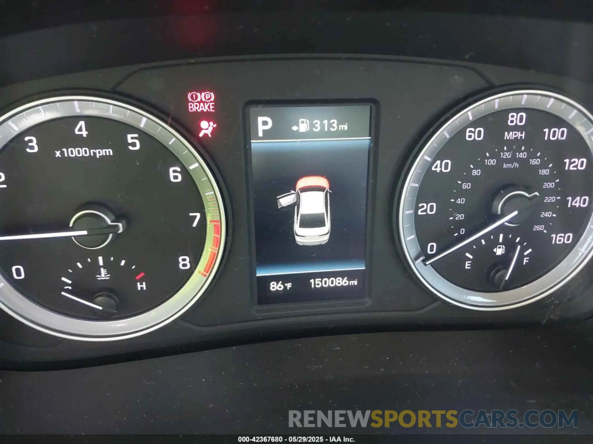 7 Photograph of a damaged car 5NPE34AF1KH785237 HYUNDAI SONATA 2019