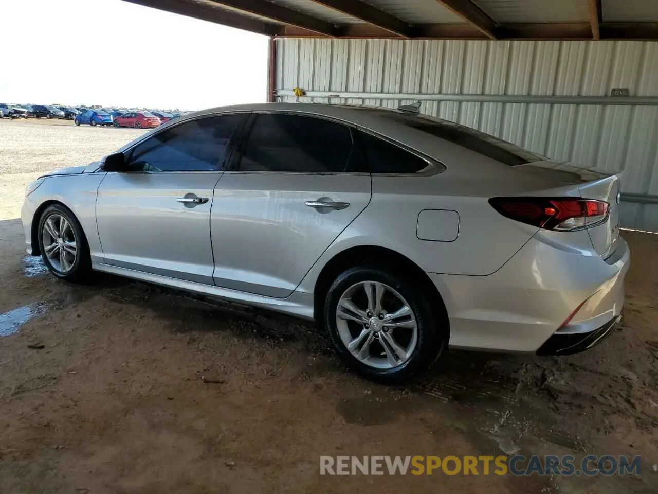 2 Photograph of a damaged car 5NPE34AF1KH790454 HYUNDAI SONATA 2019