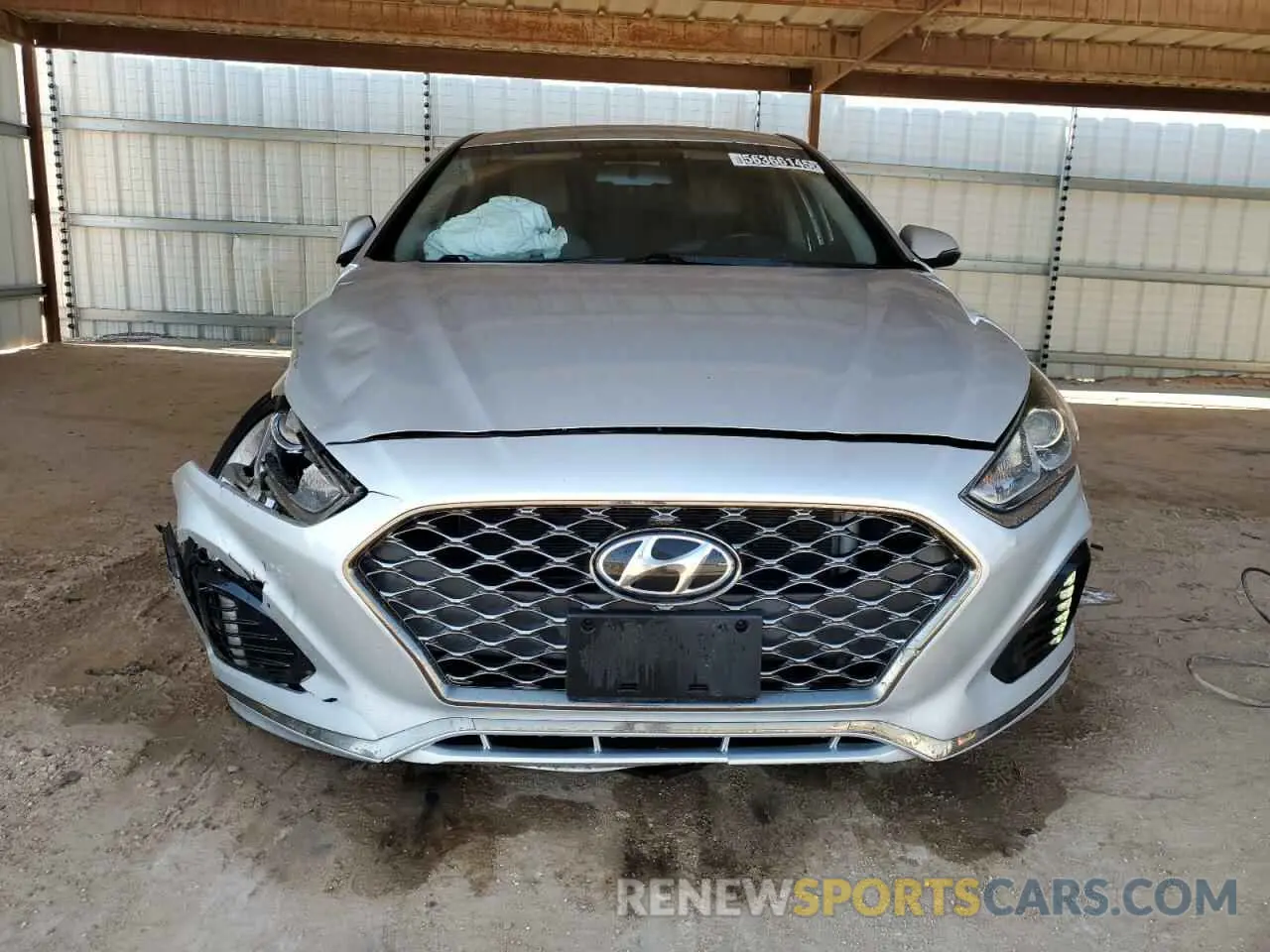 5 Photograph of a damaged car 5NPE34AF1KH790454 HYUNDAI SONATA 2019