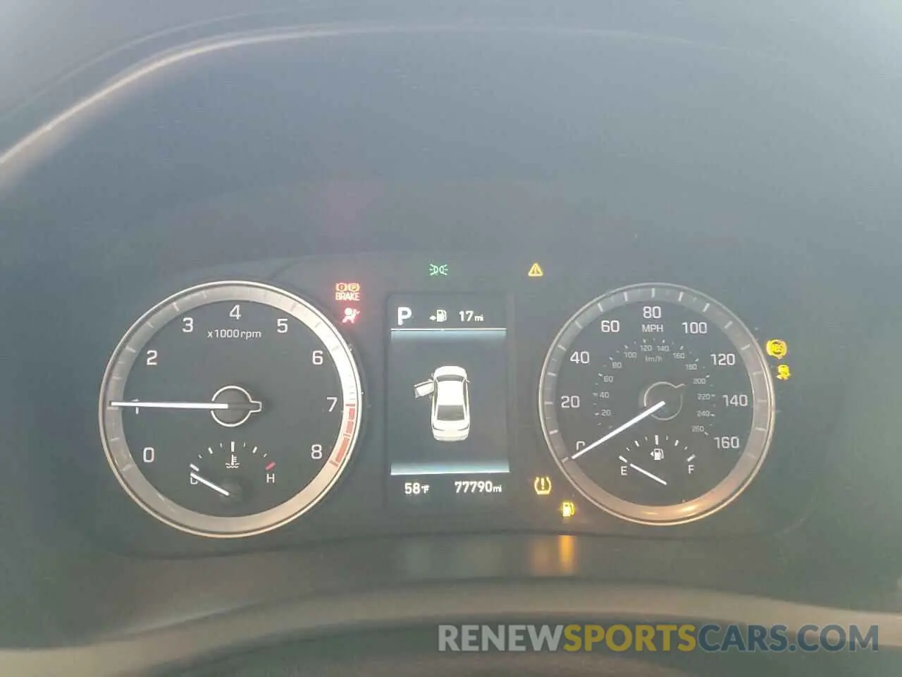 9 Photograph of a damaged car 5NPE34AF1KH790454 HYUNDAI SONATA 2019