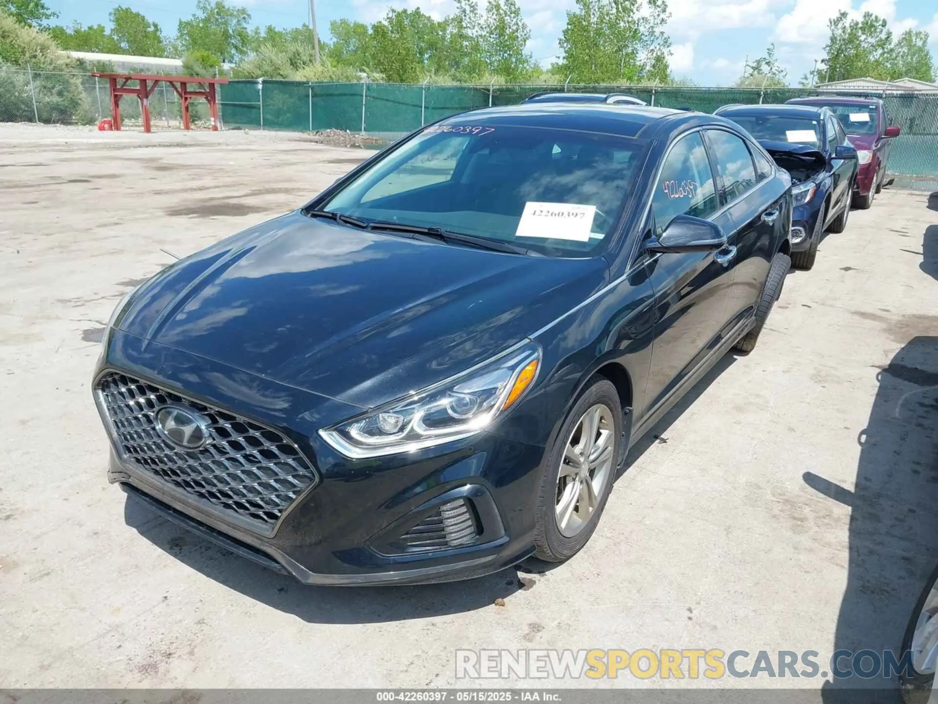 2 Photograph of a damaged car 5NPE34AF1KH797081 HYUNDAI SONATA 2019