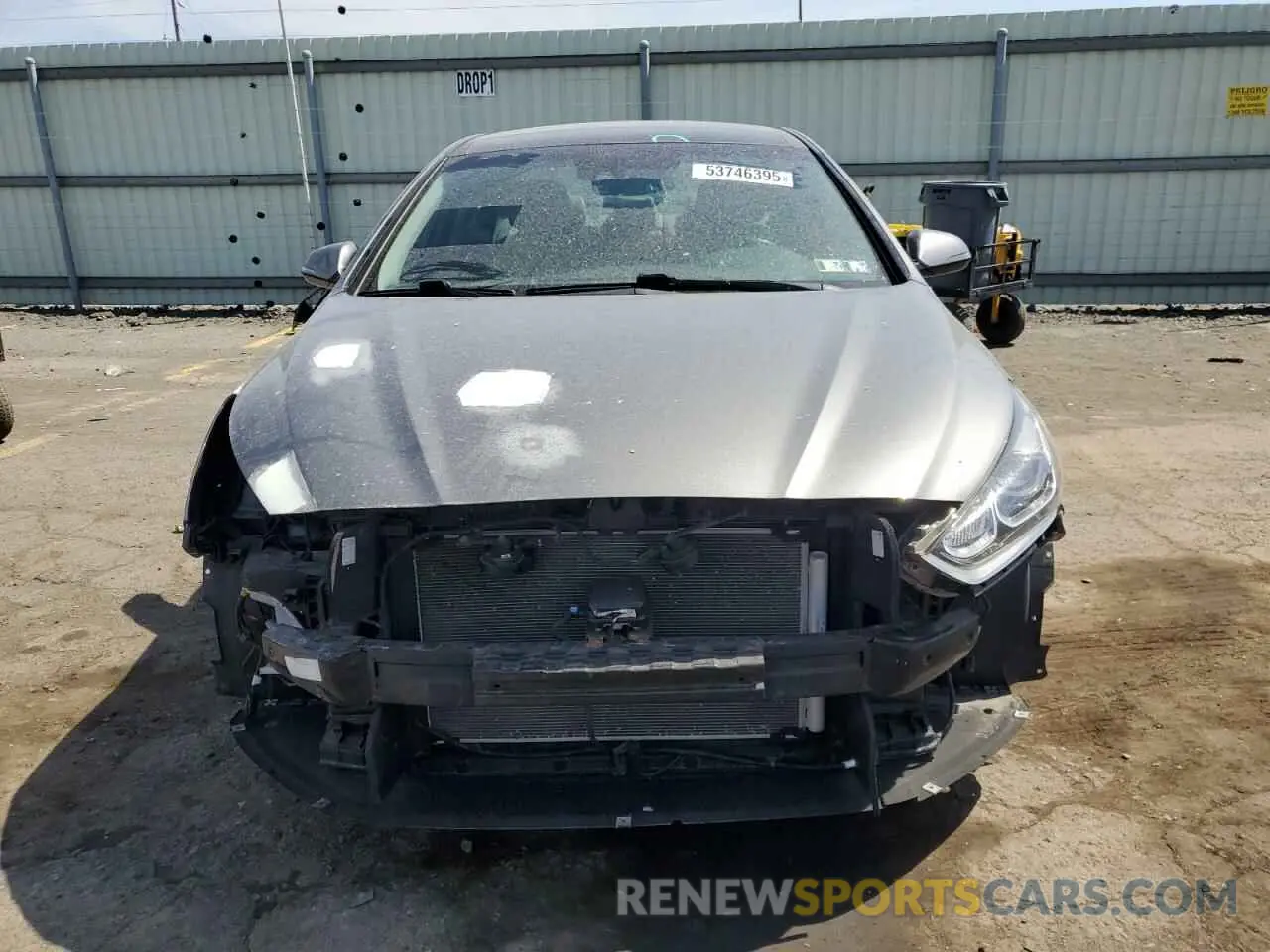 5 Photograph of a damaged car 5NPE34AF1KH803297 HYUNDAI SONATA 2019