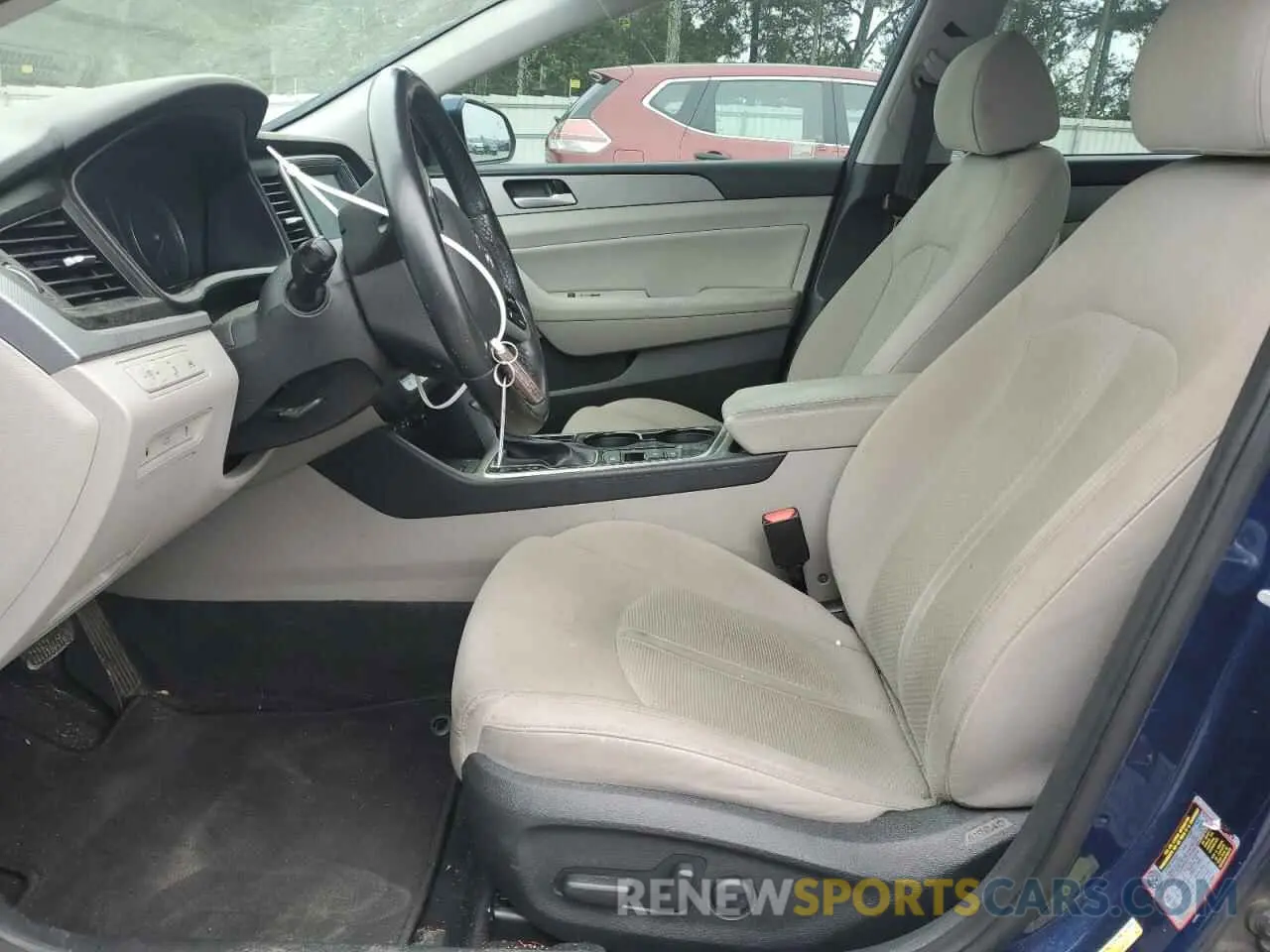 7 Photograph of a damaged car 5NPE34AF2KH733292 HYUNDAI SONATA 2019