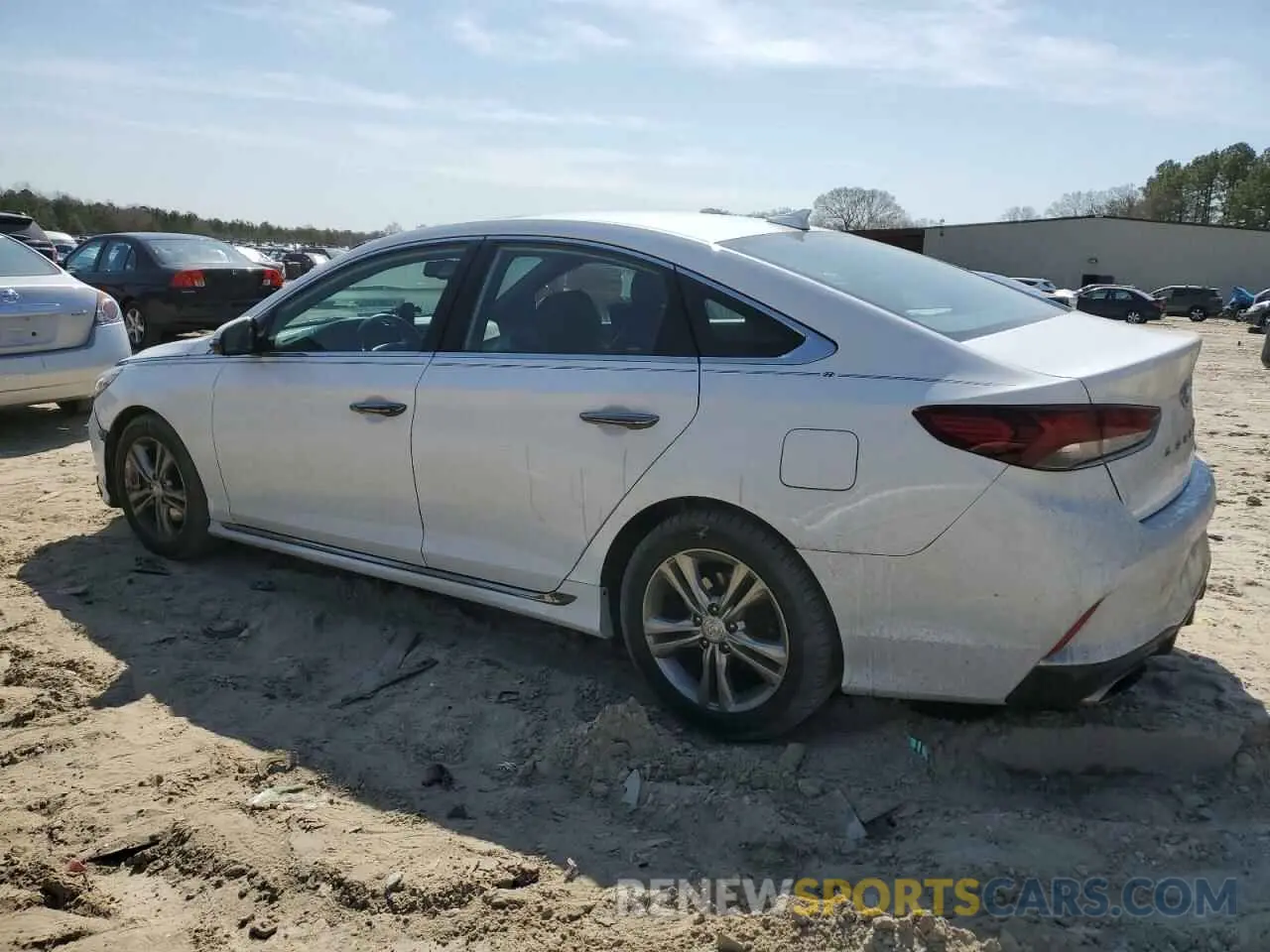 2 Photograph of a damaged car 5NPE34AF2KH740856 HYUNDAI SONATA 2019